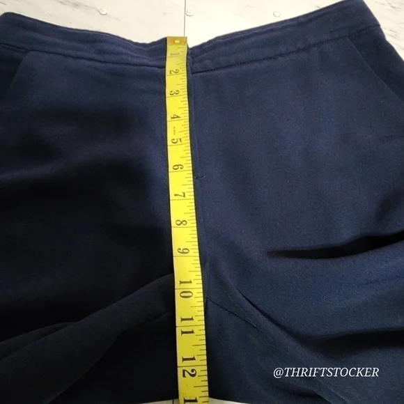 Trina Turk navy blue wide leg pants - Picture 7 of 10